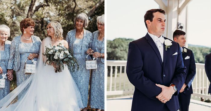 Bride Opts To Have Her 4 Grandmas As Flower Girls And They Totally Crush It