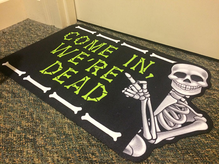 This Doormat At My Dad's Senior Living