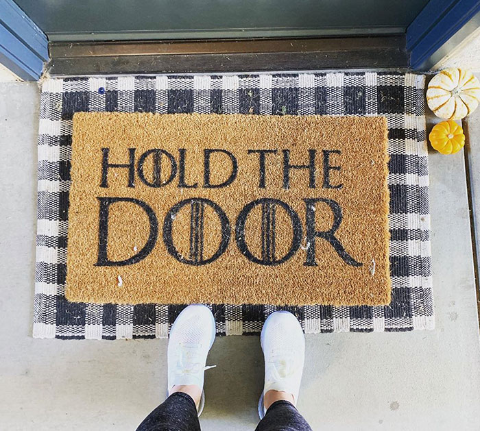 "Porch" Decorations Complete