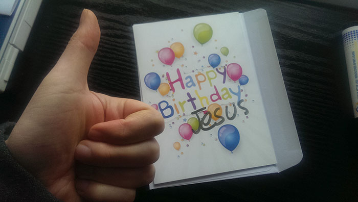 Accidentally Bought A Gift Voucher In A Birthday Card For Works Secret Santa. Fixed In Five Seconds, I'm Sure They Won't Notice