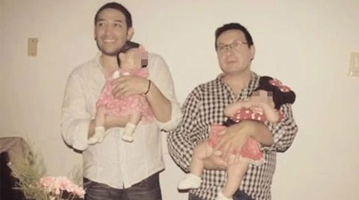 Gay Couple Adopts A Baby With HIV Who Was Previously Rejected By 10 Families Gay Couple Adopts A Baby With HIV Who Was Previously Rejected By 10 Families