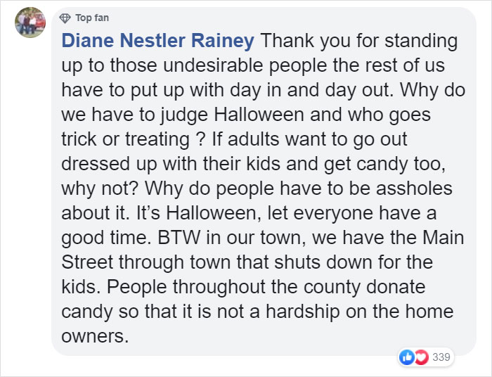 Woman Says She's Gonna 'Break The Law' And Give Candy To Kids On Halloween In A Powerful Post