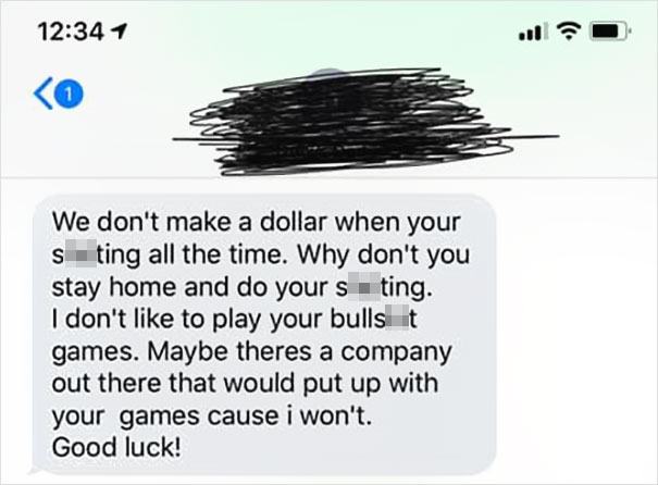 Employee Shares A Meme And Gets Fired Over It, So He Shares The Text Exchange With The Boss Employee Shares A Meme And Gets Fired Over It, So He Shares The Text Exchange With The Boss