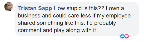 Employee Shares A Meme And Gets Fired Over It, So He Shares The Text Exchange With The Boss