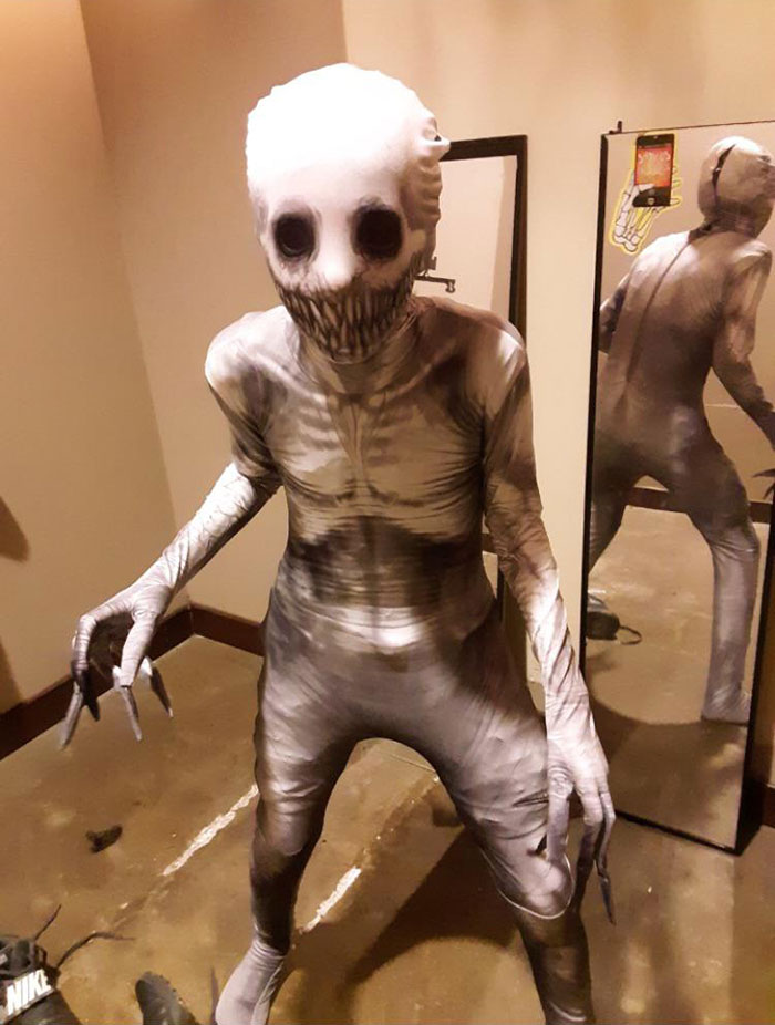 My Son's Extremely Creepy Halloween Costume