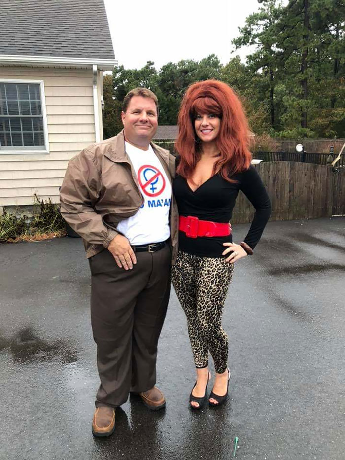 "Married... With Children" Halloween Costume