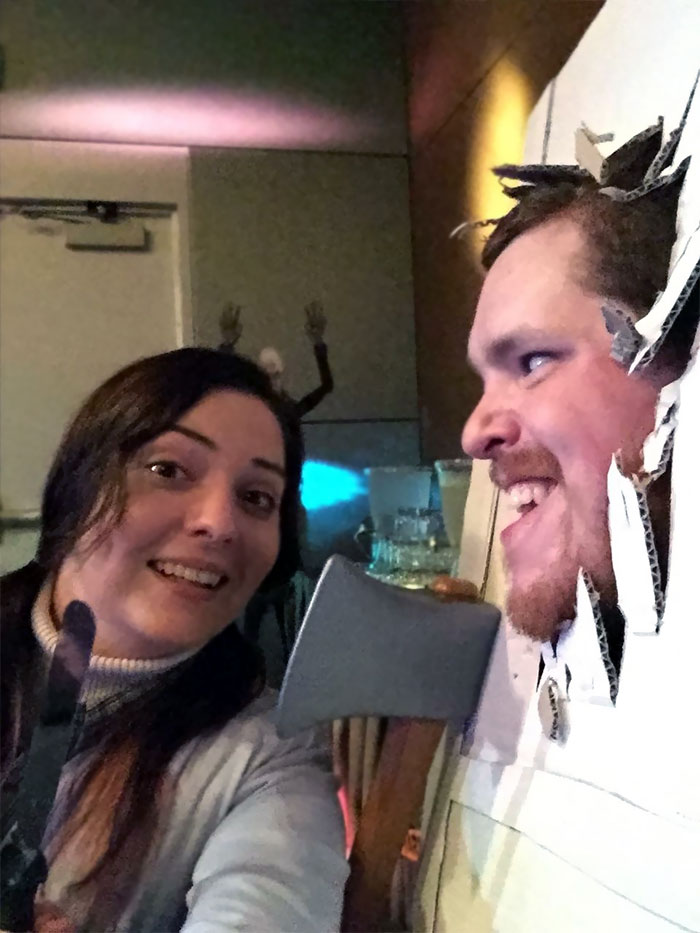 My Girlfriend And I Went To A Costume Party Last Night As Well, How Did We Do?