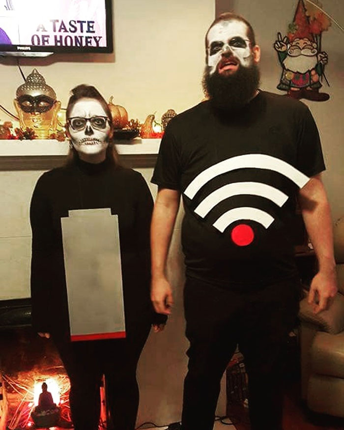 Dressed Up As "First World's Biggest Fears"