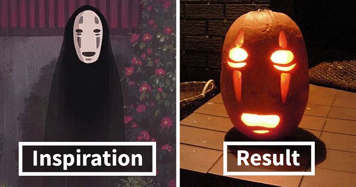 45 Studio Ghibli-Inspired Halloween Pumpkins That People Carved To Pay Tribute To Their Favorite Characters