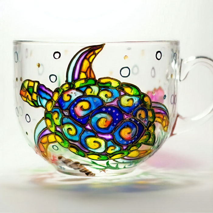 Hand-Painted-Glass-Teapots-Mugs-Plates-Vita-Vitraaze
