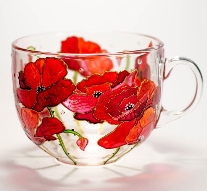 Hand-Painted-Glass-Teapots-Mugs-Plates-Vita-Vitraaze