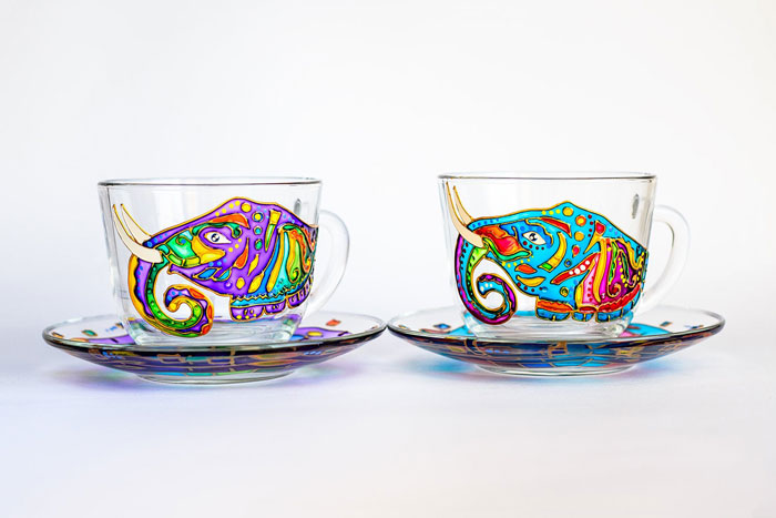 Hand-Painted-Glass-Teapots-Mugs-Plates-Vita-Vitraaze