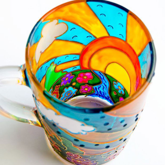Hand-Painted-Glass-Teapots-Mugs-Plates-Vita-Vitraaze