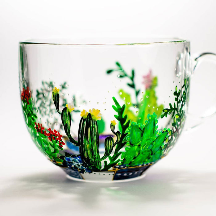 Hand-Painted-Glass-Teapots-Mugs-Plates-Vita-Vitraaze