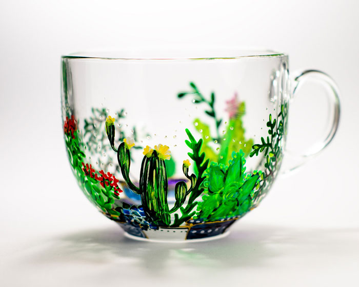 Hand-Painted-Glass-Teapots-Mugs-Plates-Vita-Vitraaze