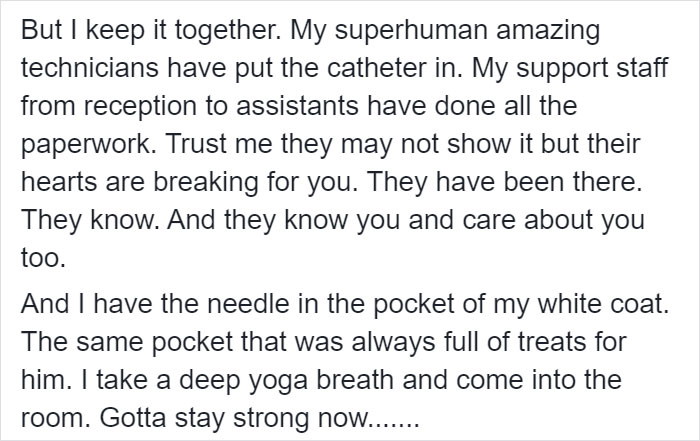 Heartbreaking Post On Euthanasia From A Vet That Has To Perform It Goes Viral Heartbreaking Post On Euthanasia From A Vet That Has To Perform It Goes Viral