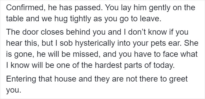 Heartbreaking Post On Euthanasia From A Vet That Has To Perform It Goes Viral Heartbreaking Post On Euthanasia From A Vet That Has To Perform It Goes Viral