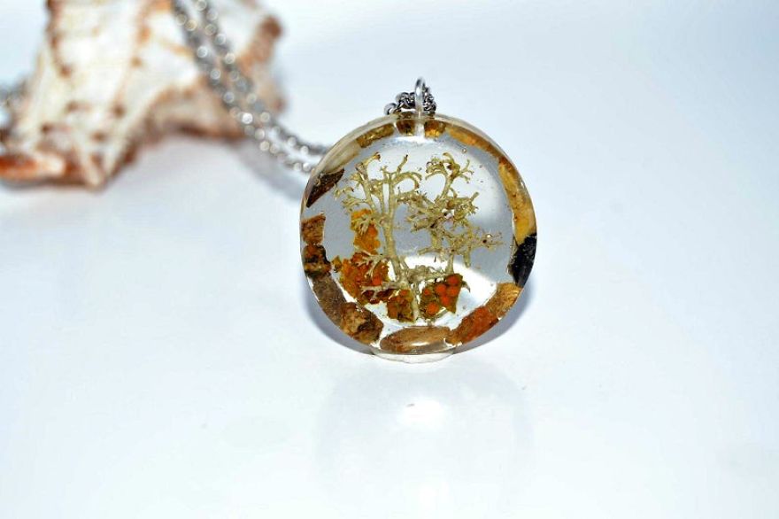 Lichen Moss Jewelry