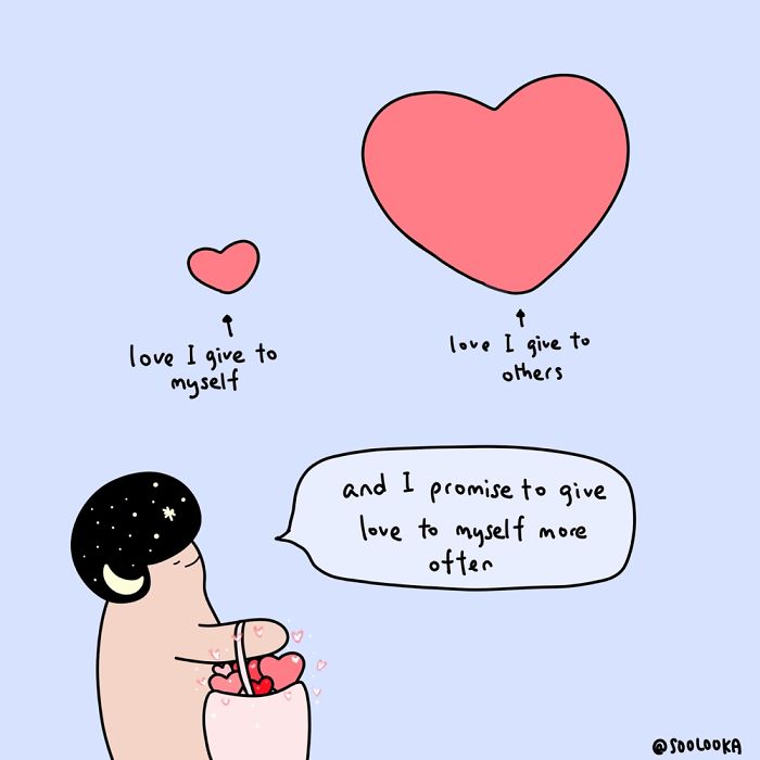 I Draw Cute Illustrations To Remind All Of Us That We Deserve Love And Joy