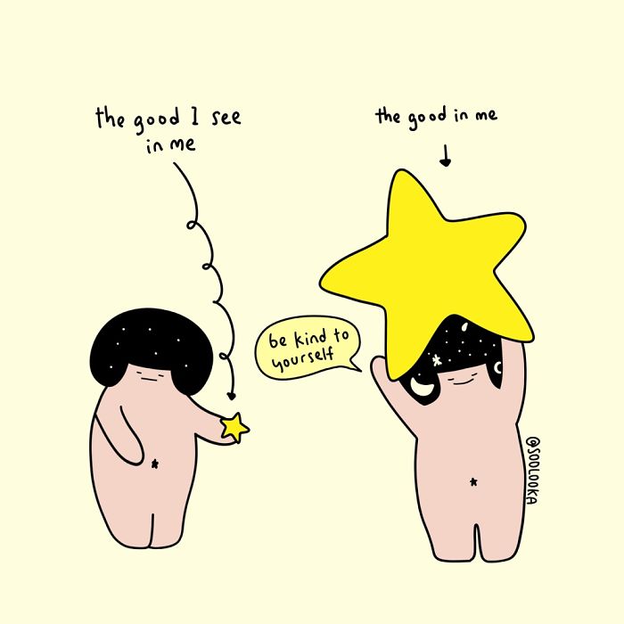 I Draw Cute Illustrations To Remind All Of Us That We Deserve Love And Joy