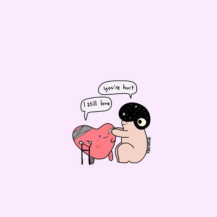 I Draw Cute Illustrations To Remind All Of Us That We Deserve Love And Joy