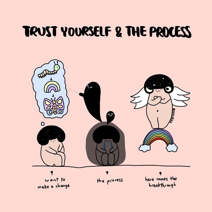 I Draw Cute Illustrations To Remind All Of Us That We Deserve Love And Joy