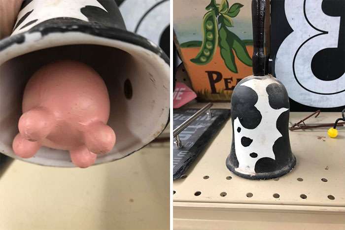 Found At The Waterfront Mission, I Give You A Cow Bell