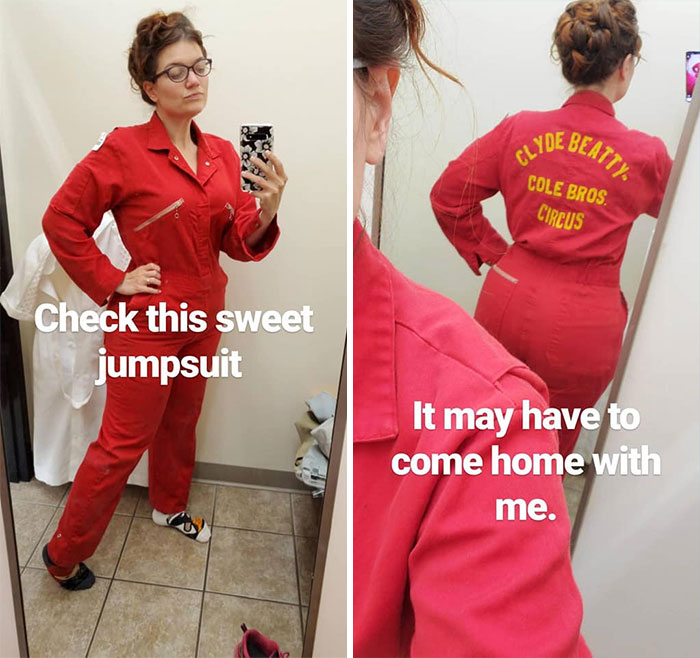 I Found This Awesome Circus Uniform At The Goodwill Near Me. I Looked It Up And The Circus Ran From The 1930s To 2016 So I Have No Idea How Old It Is But I Brought It Home And Now I Run This Circus