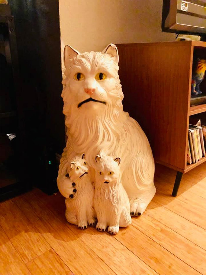 I Saw This In The Window Of A Thrift Shop And Literally Screamed To My Husband “Pull Over!”