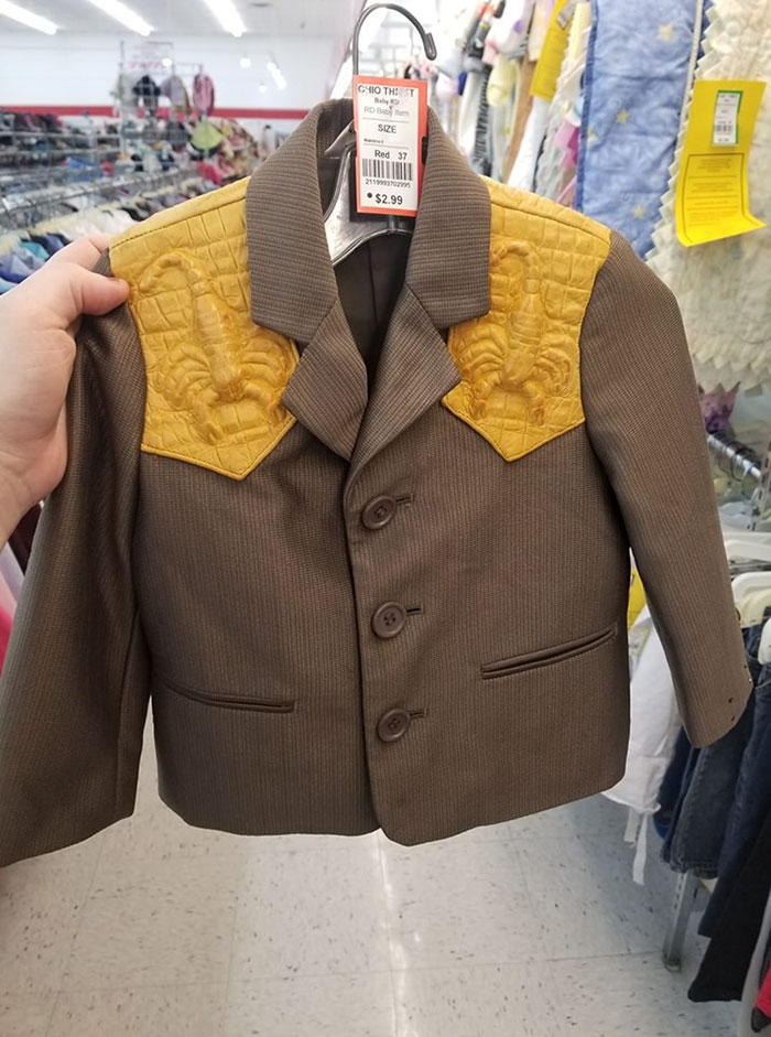 I Don't Know What Function A 2 Yr Old Would Wear This Too But I Felt It Needed To Be Shared