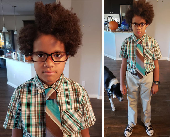 My Niece Is All Set For Halloween. While Her Peers Might Be Elsa'ing It Up, She Marches To Her Own Beat