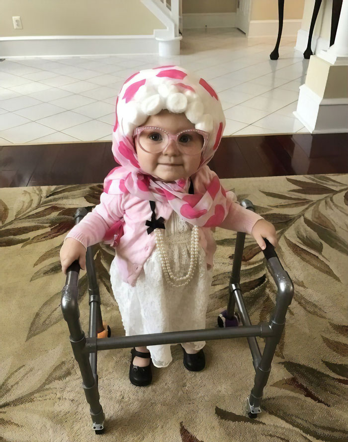 Baby Grandma Costume