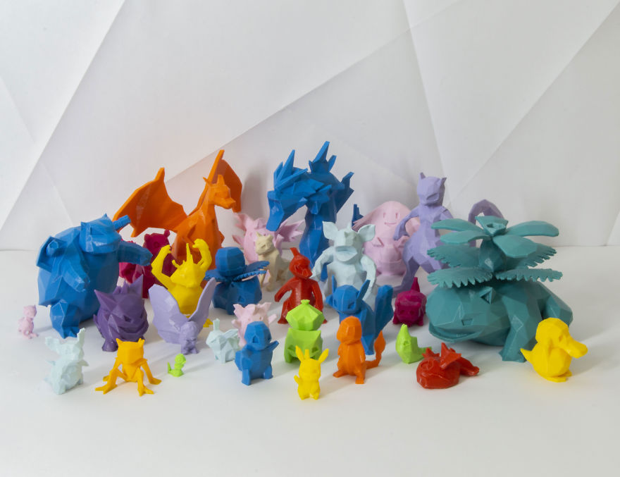 Making All 151 First Gen Pok&eacute;mon On A 3D Printer