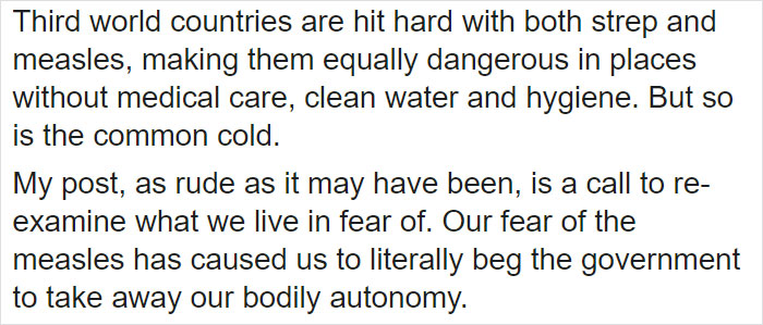 Anti-Vaxxer Mocks Measles With Her Halloween Costume, Gets Shut Down By A Comment From A Medical Professional Anti-Vaxxer Mocks Measles With Her Halloween Costume, Gets Shut Down By A Comment From A Medical Professional