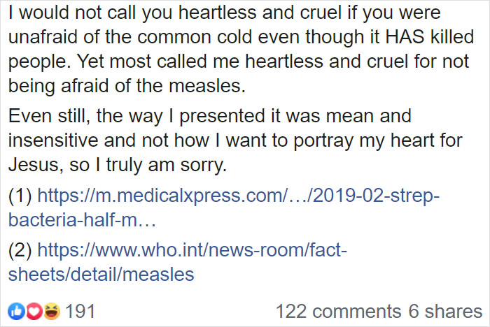 Anti-Vaxxer Mocks Measles With Her Halloween Costume, Gets Shut Down By A Comment From A Medical Professional