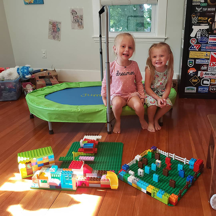 Mom Tells Kids They Need To Stay Still To Charge Glow-In-The-Dark PJs