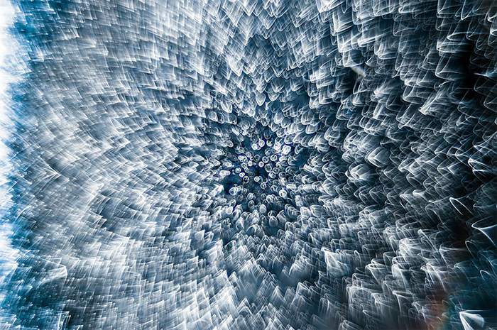 Frozen Water Droplet