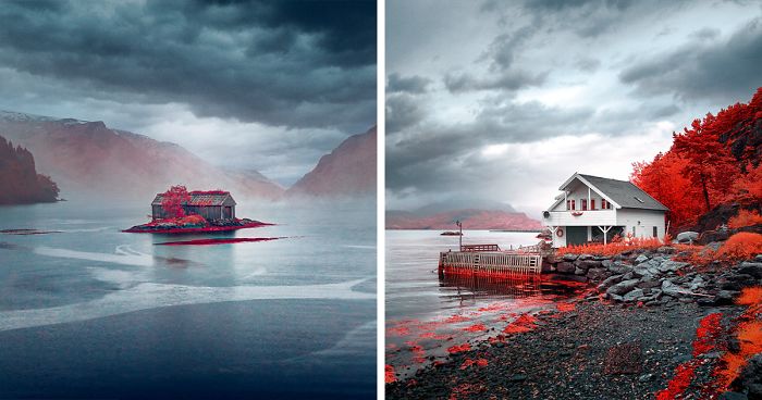 I Captured Norway With My Infrared-Converted Camera (23 Pics)