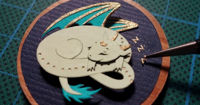 Artist Creates Intricate Paper Art Inspired By Studio Ghibli, Pop Culture, and Gaming (50 Pics)