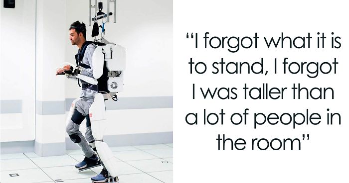 This Man Who Was Paralyzed For 4 Years Can Finally Walk Again With A Mind-Controlled Exoskeleton