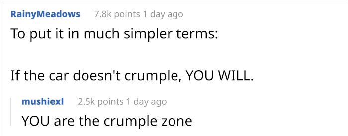 Argument That 'Old Steel Cars Were Better' Gets Shut Down With Simple Physics Argument That 'Old Steel Cars Were Better' Gets Shut Down With Simple Physics