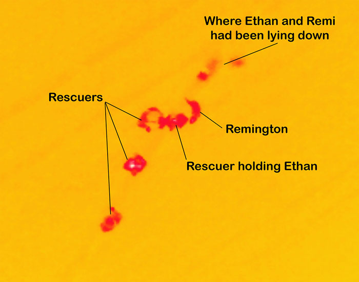 Photographer Finds Missing 6-Year-Old Using A Drone With A Thermal Camera
