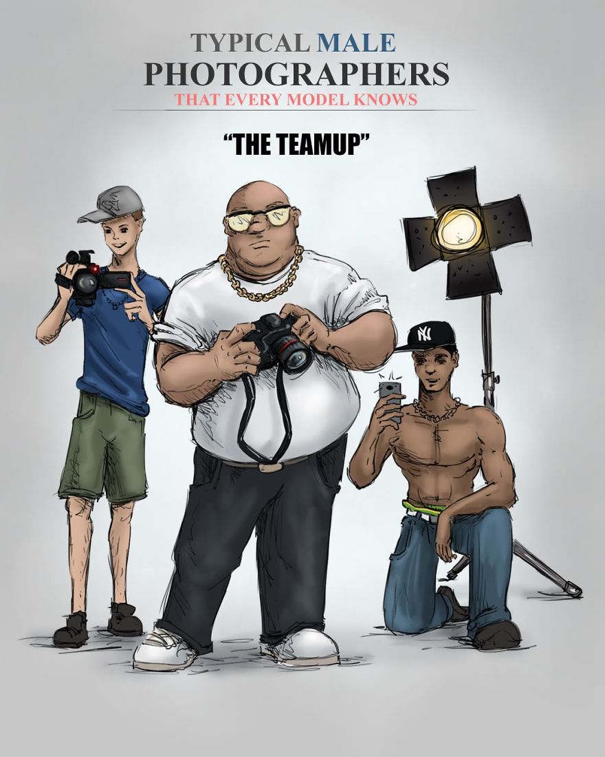 Photographer-Stereotypes-Illustrations-Pixelcrush