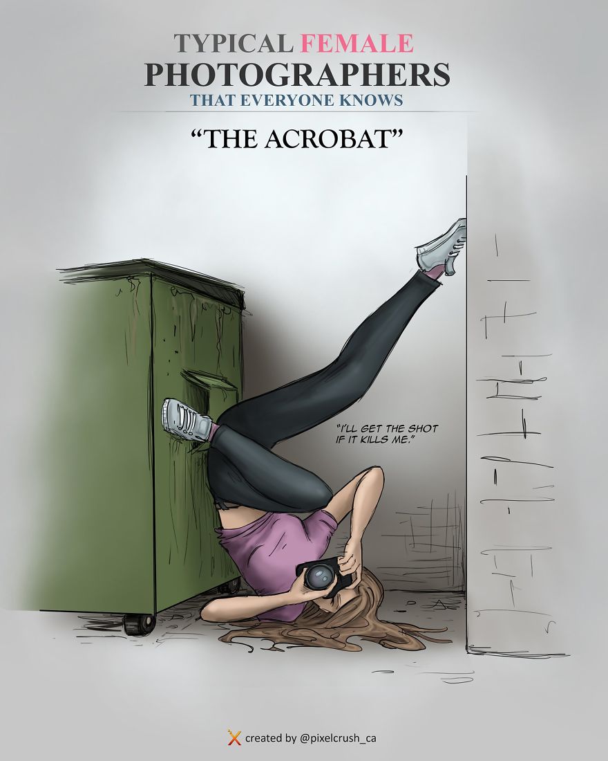 Photographer-Stereotypes-Illustrations-Pixelcrush