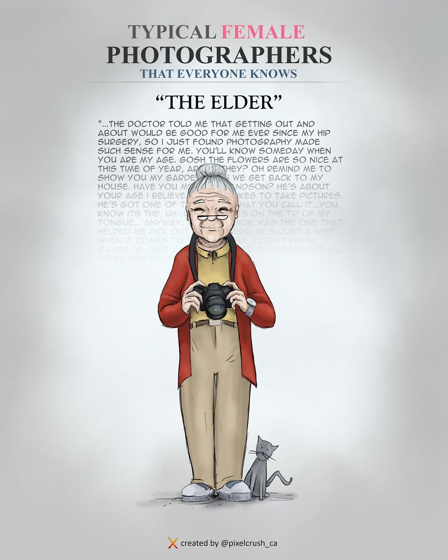 Photographer-Stereotypes-Illustrations-Pixelcrush