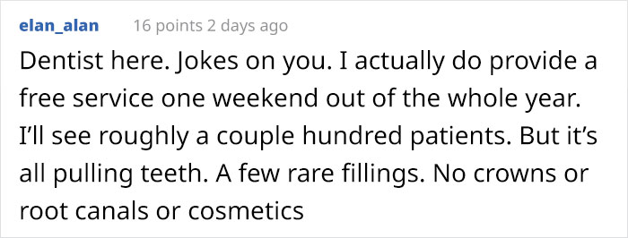 Photographer Shows How Absurd People Asking For Free Pics Are With An Ad Asking For Other Services For Free