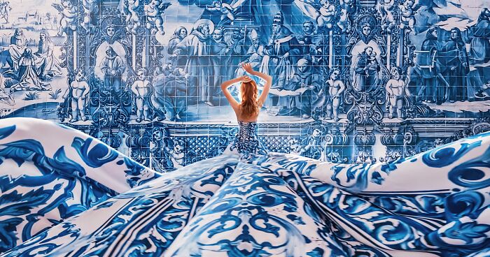 My 30 Pics Of Girls In Dresses Which I Captured While Traveling In The Most Magical Places