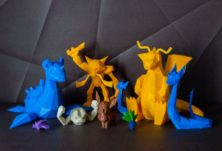 Making All 151 First Gen Pok&eacute;mon On A 3D Printer