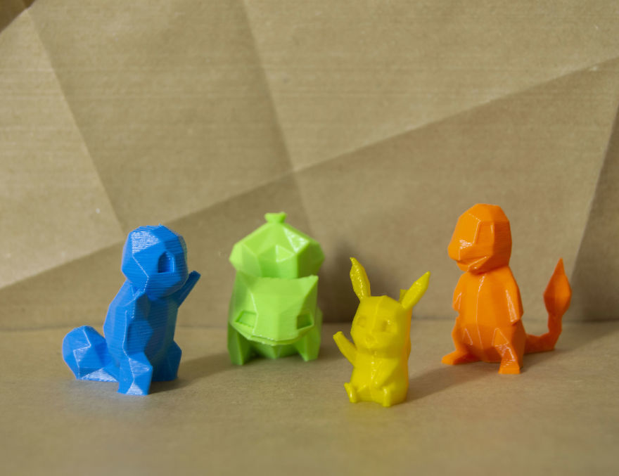 Making All 151 First Gen Pok&eacute;mon On A 3D Printer