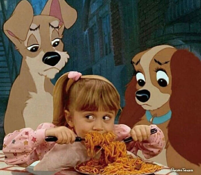 Artist Makes Politically Incorrect Collages Of Disney Characters And This Will Affect His Childhood